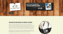 Desktop Screenshot of degroenevlinder.nl