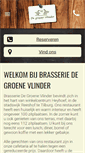 Mobile Screenshot of degroenevlinder.nl
